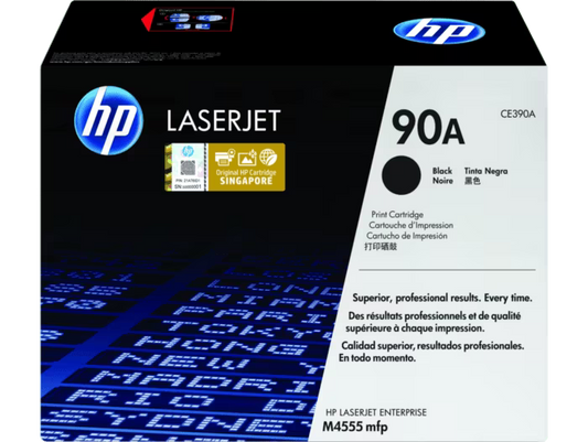 HP [90A] (CE390A) 原廠鐳射碳粉匣 LaserJet Toner Cartridge