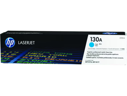 HP [130A] (CF350A/ CF351A/ CF352A/ CF353A) 原廠鐳射碳粉匣 LaserJet Toner Cartridge [黑色 Black/ 青色 Cyan/ 黃色 Yellow/ 品紅色 Magenta]