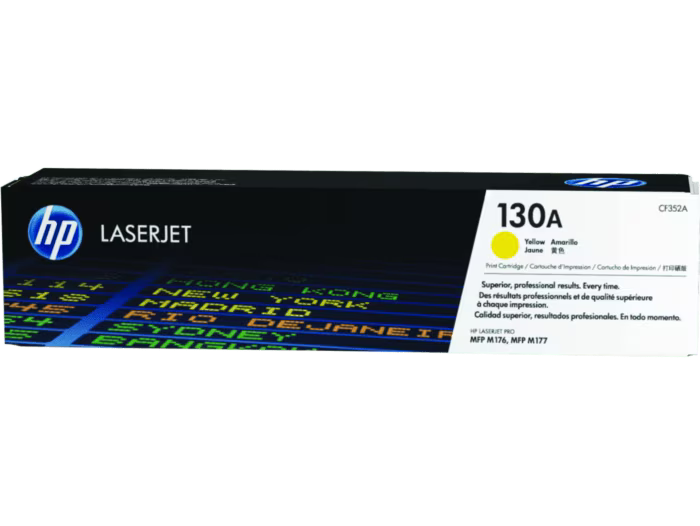 HP [130A] (CF350A/ CF351A/ CF352A/ CF353A) 原廠鐳射碳粉匣 LaserJet Toner Cartridge [黑色 Black/ 青色 Cyan/ 黃色 Yellow/ 品紅色 Magenta]