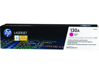 HP [130A] (CF350A/ CF351A/ CF352A/ CF353A) 原廠鐳射碳粉匣 LaserJet Toner Cartridge [黑色 Black/ 青色 Cyan/ 黃色 Yellow/ 品紅色 Magenta]