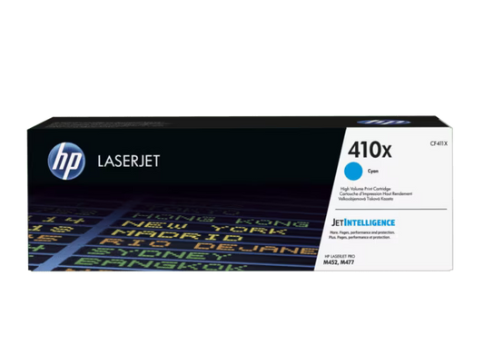 HP [410X] (CF410X/ CF411X/ CF412X/ CF413X) 原廠高容量鐳射碳粉匣 LaserJet Toner Cartridge [黑色 Black/ 青色 Cyan/ 黃色 Yellow/ 品紅色 Magenta]