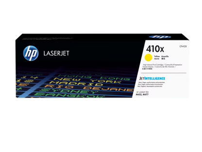 HP [410X] (CF410X/ CF411X/ CF412X/ CF413X) 原廠高容量鐳射碳粉匣 LaserJet Toner Cartridge [黑色 Black/ 青色 Cyan/ 黃色 Yellow/ 品紅色 Magenta]