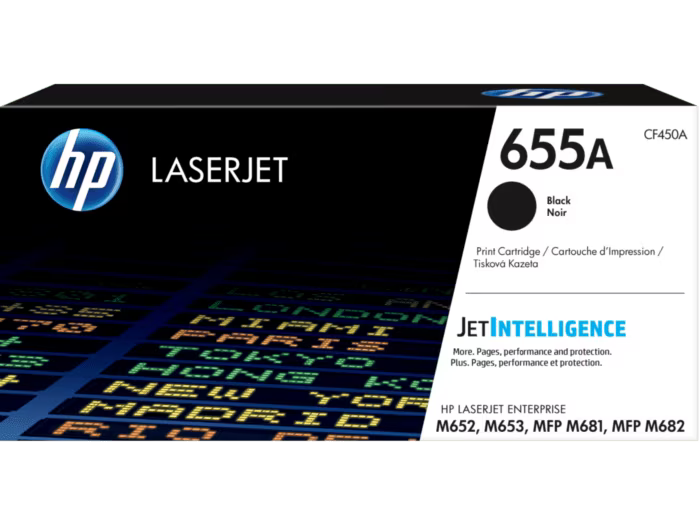 HP [655A] (CF450A/ CF451A/ CF452A/ CF453A) 原廠鐳射碳粉匣 LaserJet Toner Cartridge [黑色 Black/ 青色 Cyan/ 黃色 Yellow/ 品紅色 Magenta]