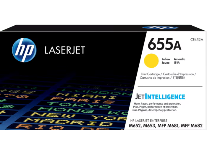 HP [655A] (CF450A/ CF451A/ CF452A/ CF453A) 原廠鐳射碳粉匣 LaserJet Toner Cartridge [黑色 Black/ 青色 Cyan/ 黃色 Yellow/ 品紅色 Magenta]