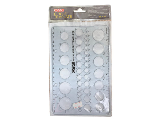 COX 圓圈板尺 Circle Template [No. C67]