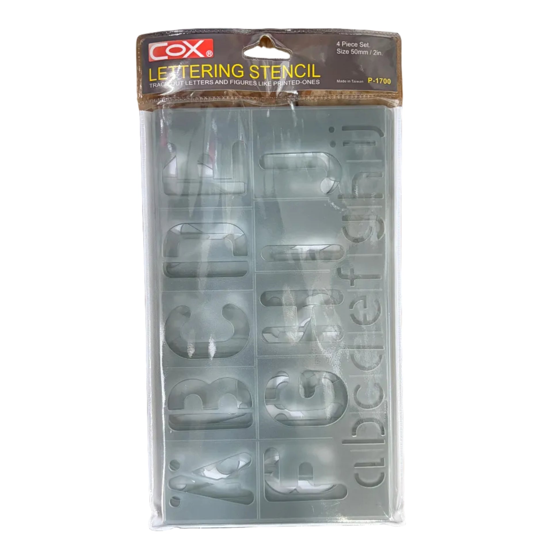 COX 字母尺 Lettering Stencil [10mm /15mm/ 20mm/ 30mm/ 50mm/ 100mm]
