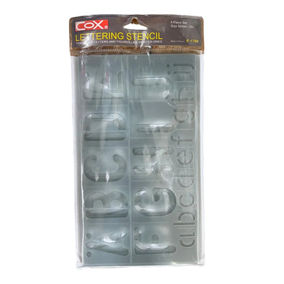 COX 字母尺 Lettering Stencil [10mm /15mm/ 20mm/ 30mm/ 50mm/ 100mm]