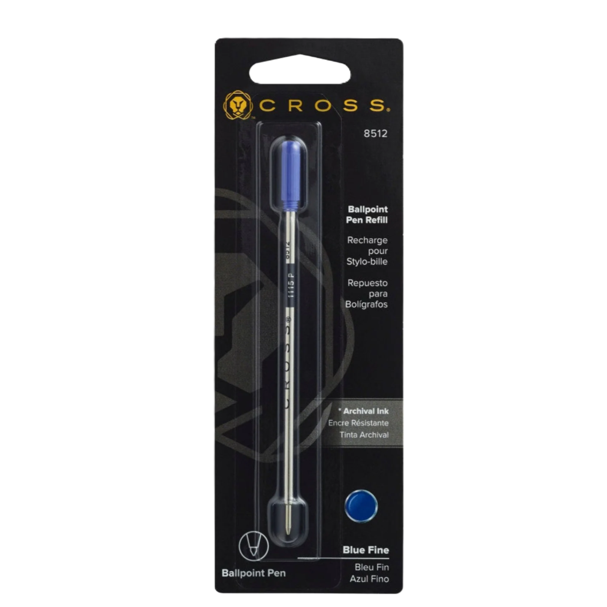 CROSS 原子筆芯 Ballpoint Pen Refill -[ Fine / Medium | 黑-Black / 藍-Blue]