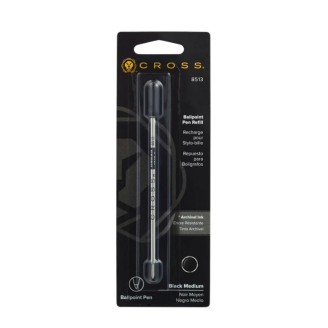 CROSS 原子筆芯 Ballpoint Pen Refill -[ Fine / Medium | 黑-Black / 藍-Blue]