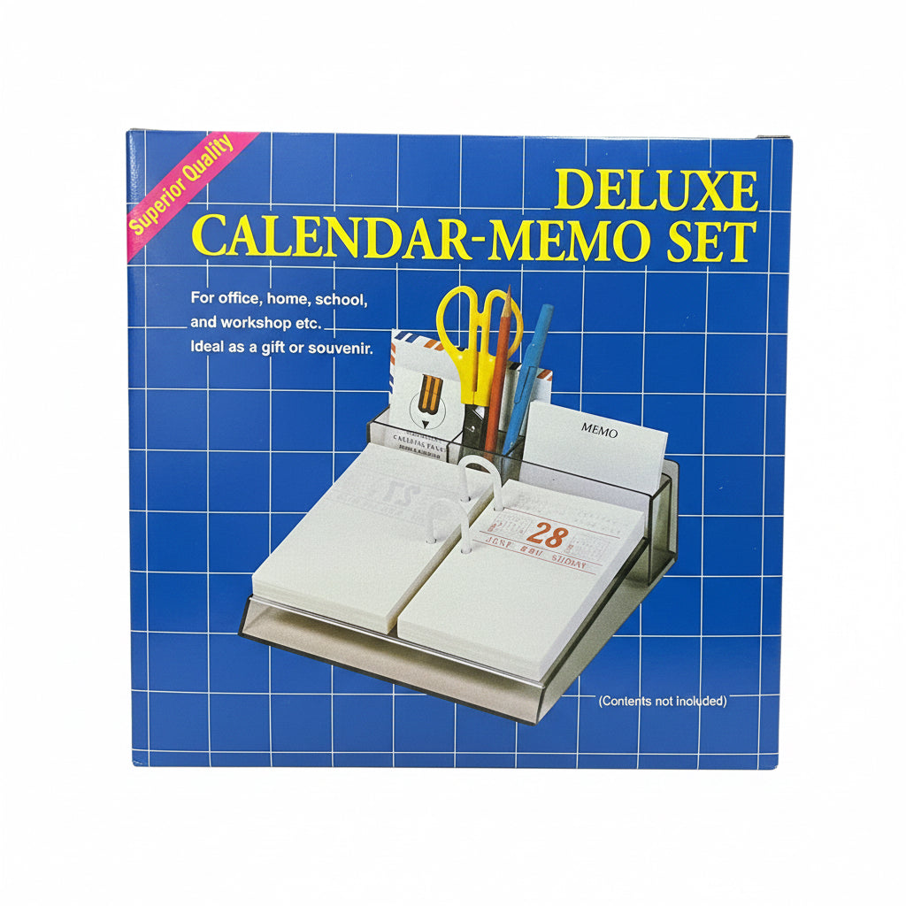 坐枱日曆連筆架 Calendar-Memo set 2027 2026