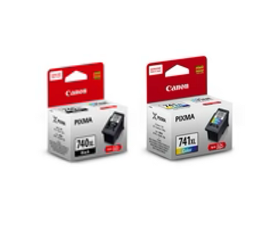 Canon [PG-740XL / CL-741XL] 黑色/彩色墨盒連噴墨頭 (高用量) Black / Color Ink Cartridge with Print Head (High Capacity)