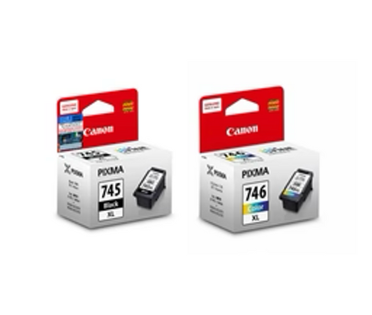 Canon [PG-745XL / CL-746XL] 黑色/彩色墨盒連噴墨頭 (高用量) Black / Color Ink Cartridge with Print Head (High Capacity) (Copy)