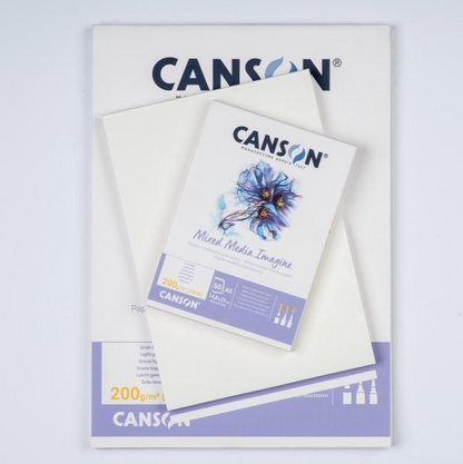 Canson Imagine 多用途畫簿 Sketch book -[200gsm | A5 / A4 | 50Sheets]