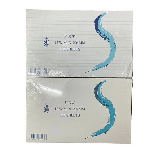 白咭/行咭 Cue card  [5” x 8”]