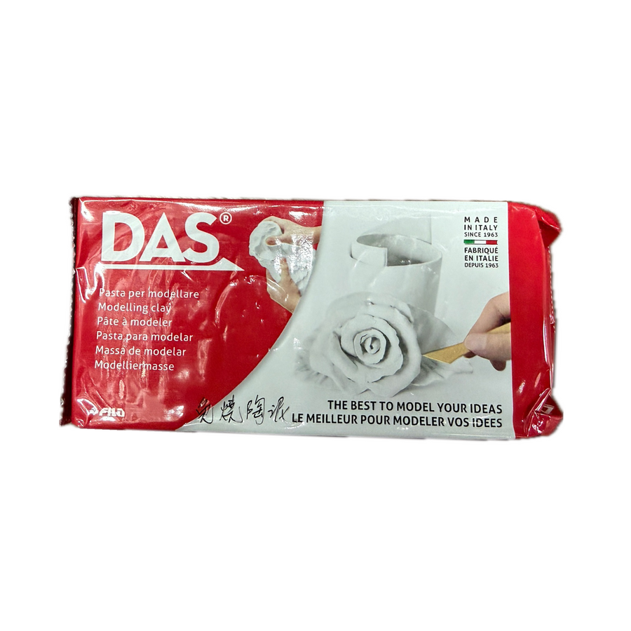 DAS 免燒陶泥黏土 Air drying modelling clay (白色 White)