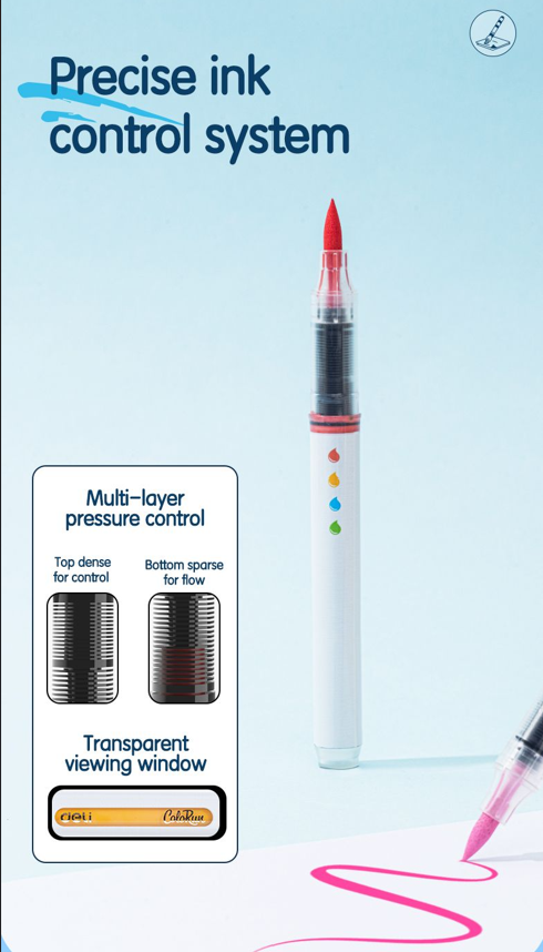 Deli 液體亞加力馬克筆 Liquid acrylic marker (36 色 colours) -[CI99-36]24 色 colours) -[C199-24]