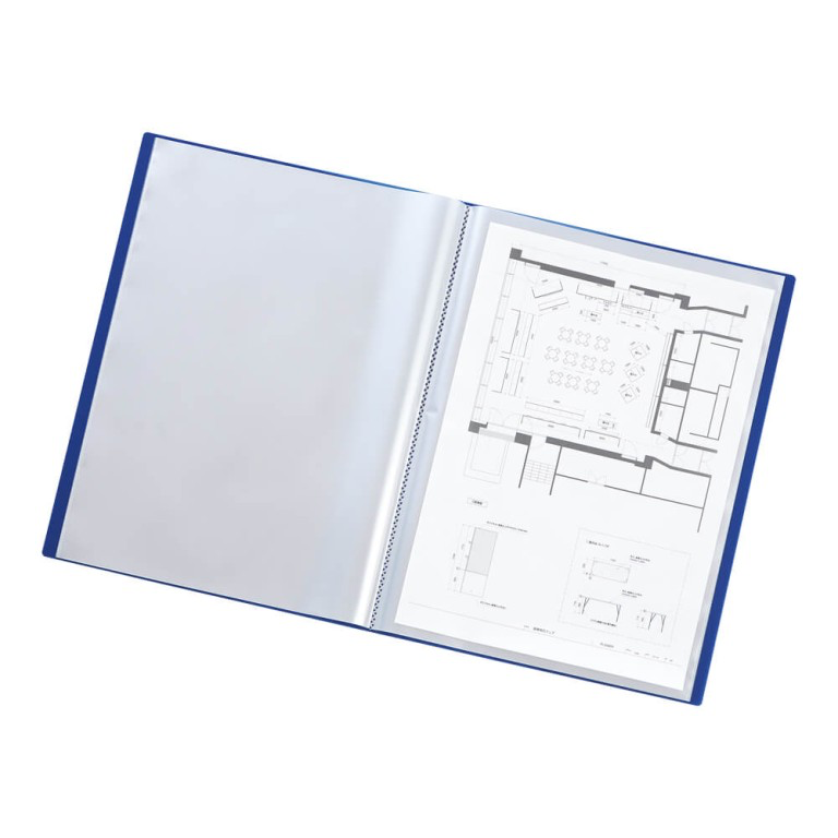 LIHIT LAB  - SEORU A3 資料簿 Clear book- 20 Pockets [N-8133]