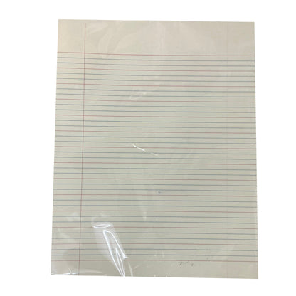 Exercise book - Line notebook 學生練習（英文）單行簿- 5本裝 double line 雙行簿 red and blue lines 雙紅