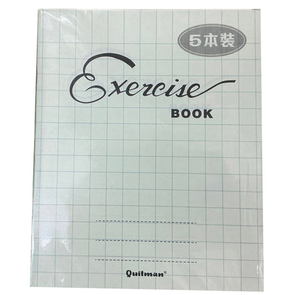 Exercise book (Squares/ Grids) 學生練習格仔 （中文/數學）筆記簿 - 5本裝 - 13格 grids squares