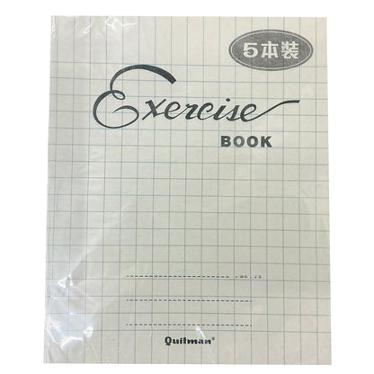 Exercise book (Squares/ Grids) 學生練習格仔 （中文/數學）筆記簿 - 5本裝 - 16格 grids squares