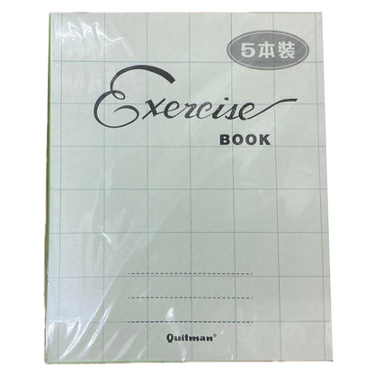 Exercise book (Squares/ Grids) 學生練習格仔 （中文/數學）筆記簿 - 5本裝 - 6格 grids squares