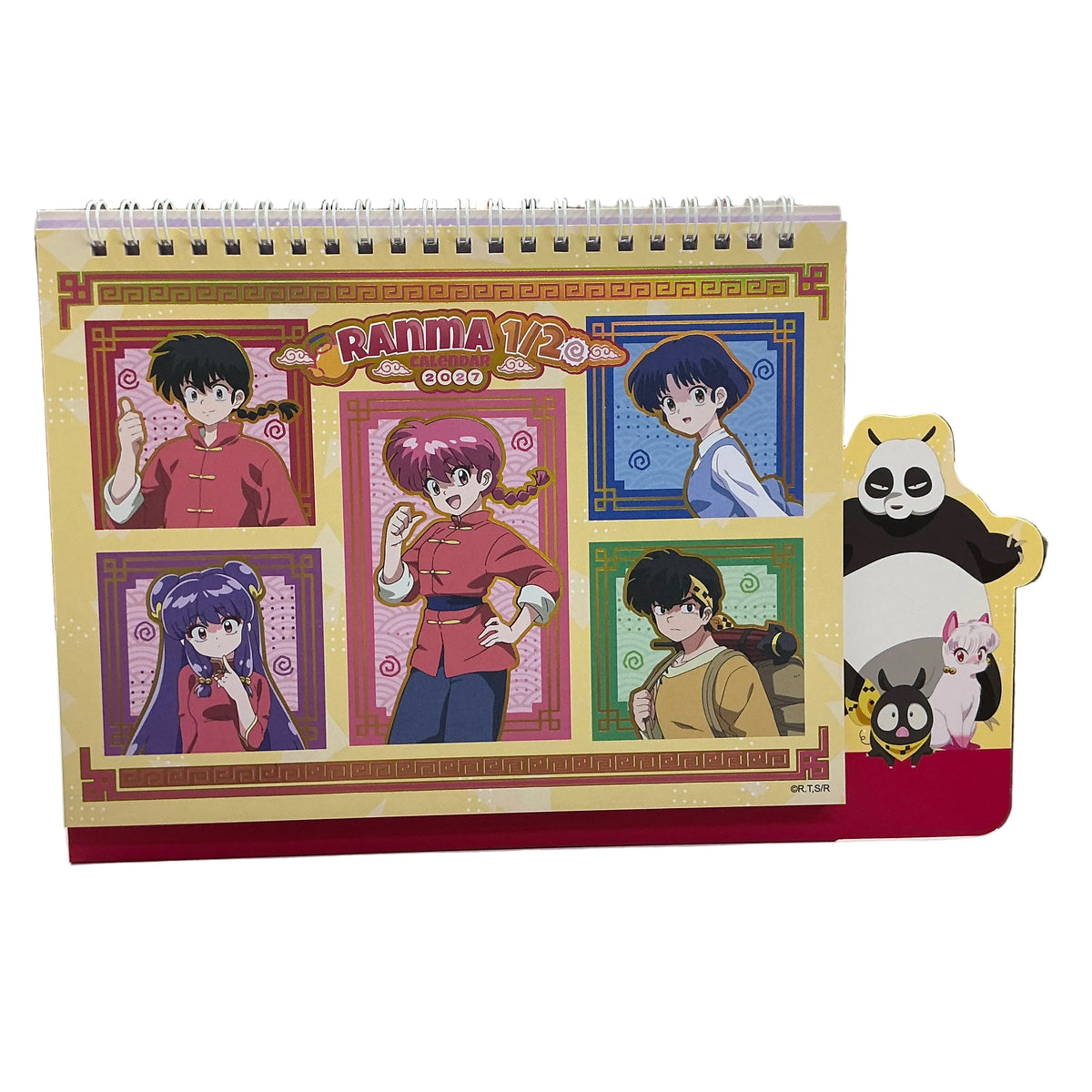 2027 [Ranma 1/2] 座枱月曆 Desktop calendar [RM-8743-1]