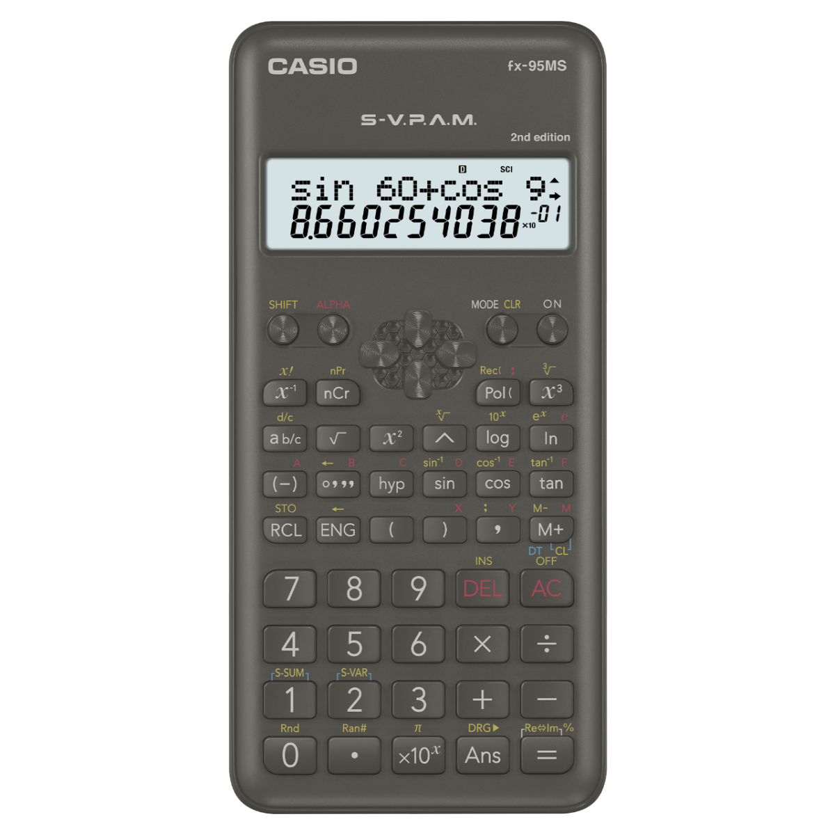 CASIO [fx-95MS-2 2nd edition] 科學計數機 Scientific Calculator