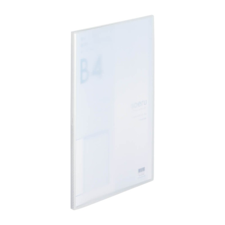 LIHIT LAB  - SEORU B4 資料簿 Clear book- 20 Pockets [N-8132]