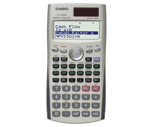 CASIO [FC-200V] 財務計數機 Financial Calculator