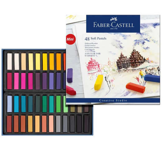 Faber-Castell 粉彩套裝 Soft pastels mini set (48 色 colours)