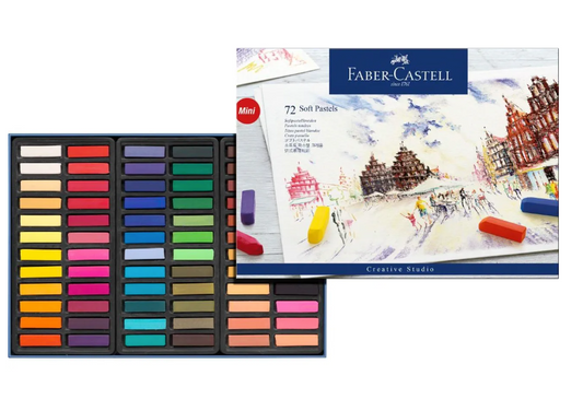 Faber-Castell 粉彩套裝 Soft pastels mini set (72 色 colours)