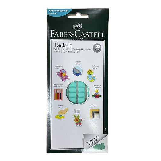 Faber-Castell Tack-it 萬用綠寶貼黏貼粒 Reusable Multi-purpose Tack (120 粒 pcs)