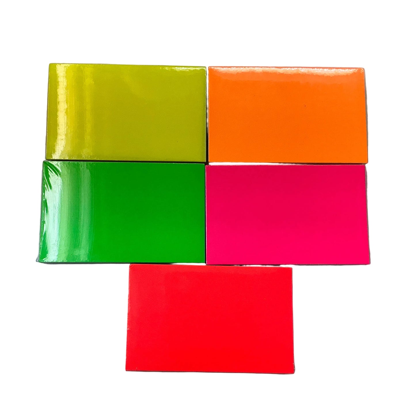 螢光咭紙 Fluorescent Card Paper [2-1/2"x4" | 40張 sheets]