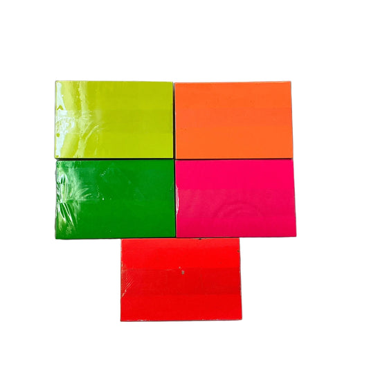螢光咭紙 Fluorescent Card Paper [2"x3" | 40張 sheets]