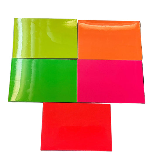 螢光咭紙 Fluorescent Card Paper [4" x 6" | 40張 sheets]