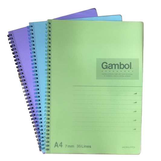 Gambol A4 線圈單行筆記簿 Single-lined Notebook