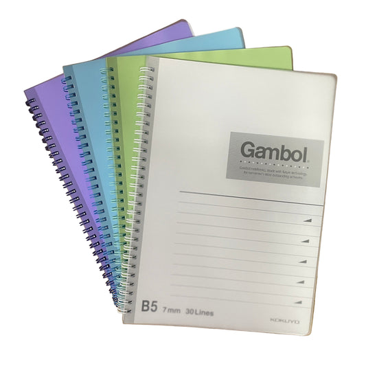 Gambol B5 線圈單行筆記簿 Single-lined Notebook