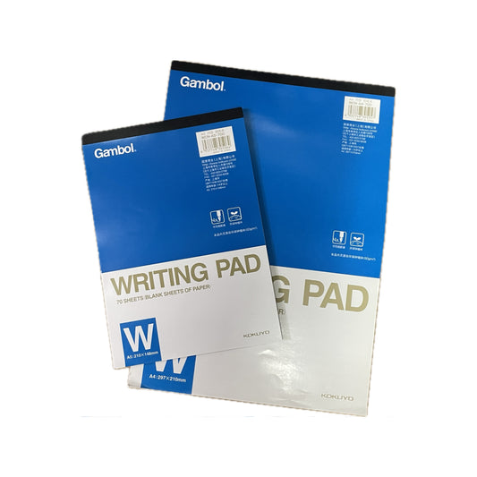 Gambol Kokuyo 空白筆記簿拍紙簿 Blank Writing Pad (尺寸 Size: A5/ A4)