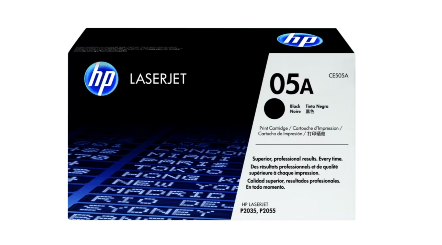 HP [05A] (CE505A) 原廠鐳射碳粉匣 LaserJet Toner Cartridge