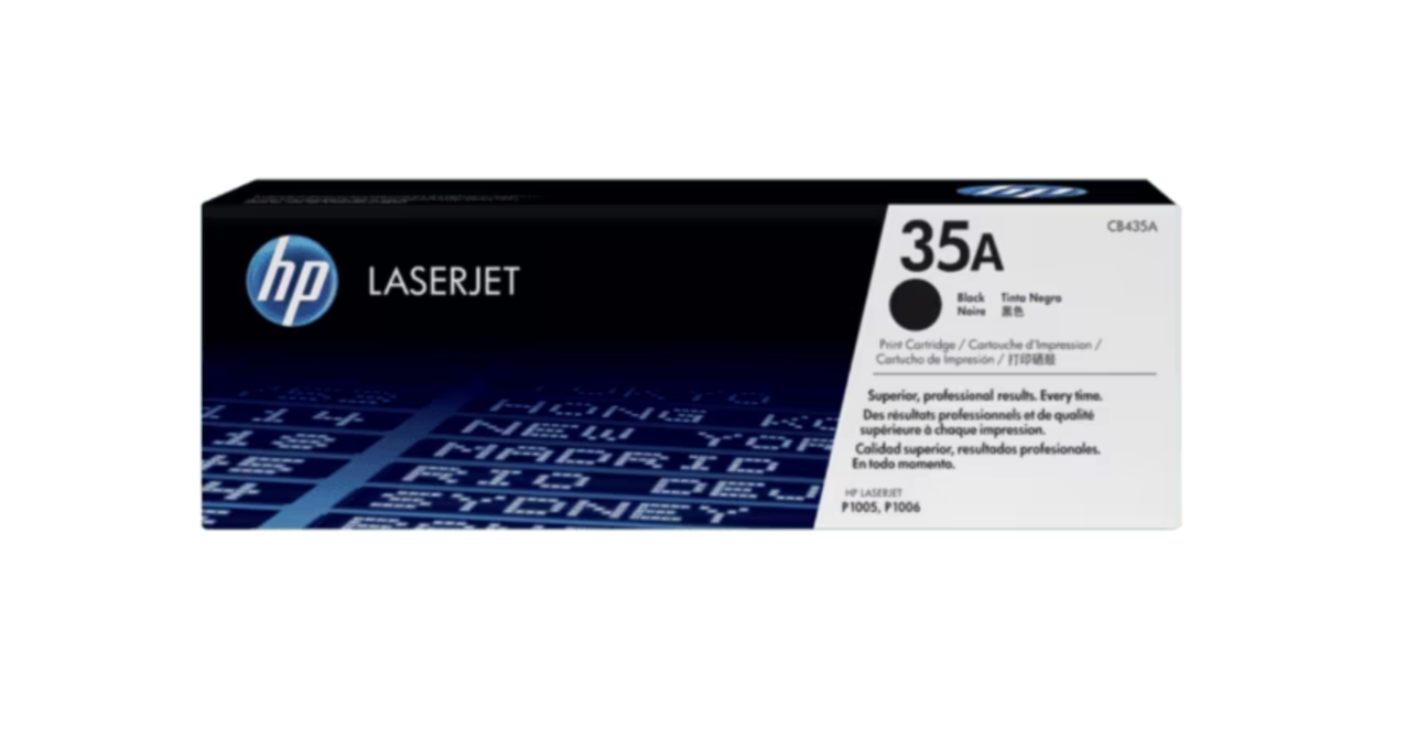 HP [35A] (CB435A) 原廠鐳射碳粉匣 LaserJet Toner Cartridge