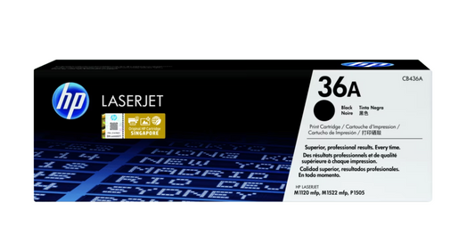 HP [36A] (CB436A) 原廠鐳射碳粉匣 LaserJet Toner Cartridge