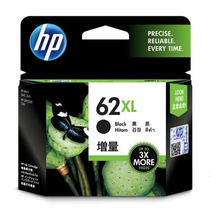 HP [62XL] 高容量原廠影印機墨 Printer Ink [黑色 Black/ 三色 Tri-colour]