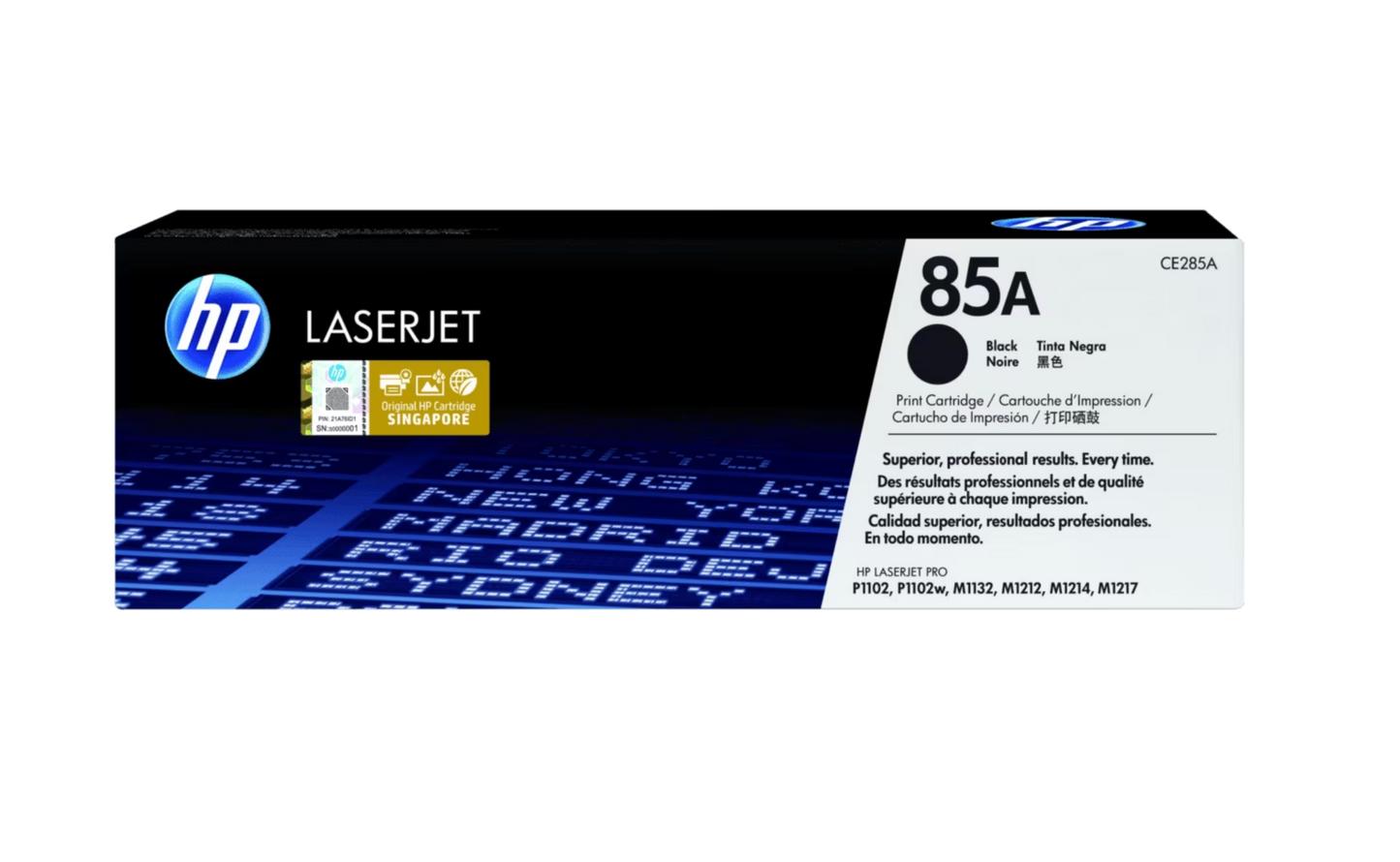 HP [85A] (CE285A) 原廠鐳射碳粉匣 LaserJet Toner Cartridge