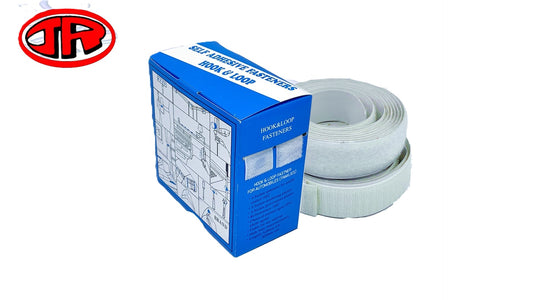 JR 1"背膠魔術貼盒裝 1" Hook & Loop [200CM] [黑-Black / 白-White]