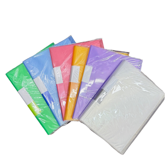KAMSZELEI 金時利 A4 資料簿 Clear book- 20 Pockets (R20PH)