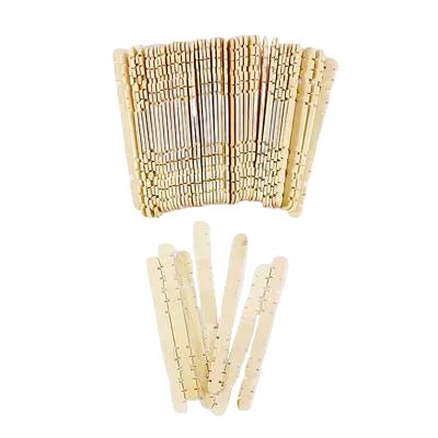 KS 雪條棍 Ice Cream Stick [凹凸 Joint Gap Pack] - [木色-Wood / 雜色-Coloured]