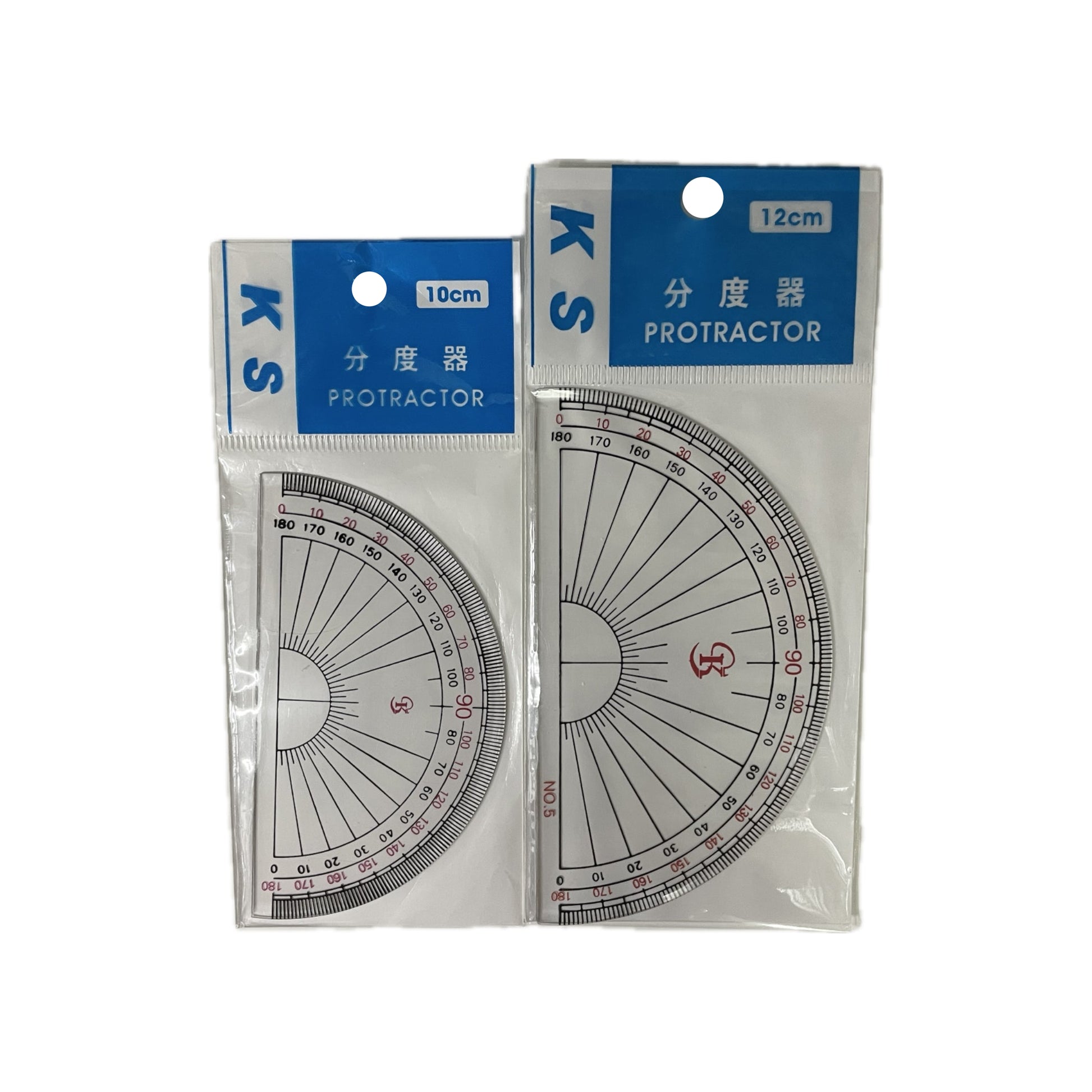 KS 量角器 Protractor (10cm / 12cm)
