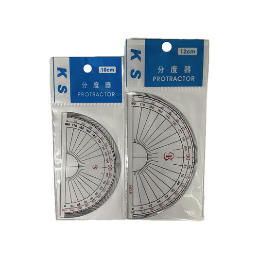 KS 量角器 Protractor (10cm / 12cm)