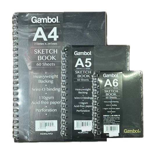 Kokuyo 線圈素描畫簿 Sketch book (A4/ A5/ A6, 110gsm)