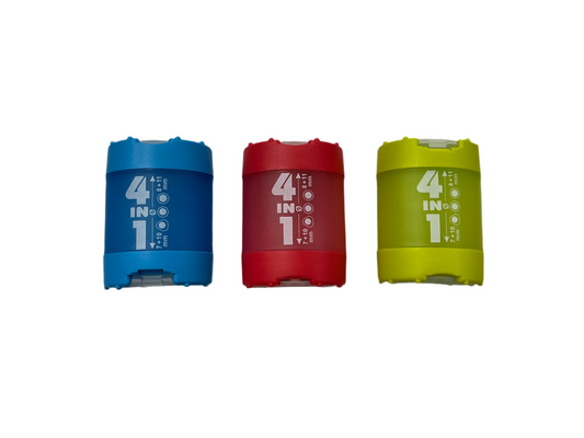 Kum 四孔鉛筆刨 4 in 1 Pencil Sharpener (顏色隨機)